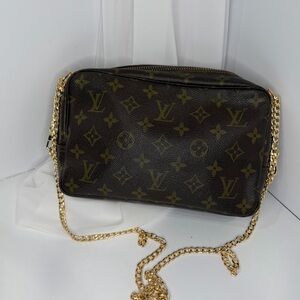 Louis Vuitton Shoulder Bag Pouch Clutch Vintage Authentic